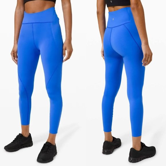 lululemon athletica Pants - lululemon | 2020 Free to Speed High-Rise Tight 25" Wild Bluebell - Size 10